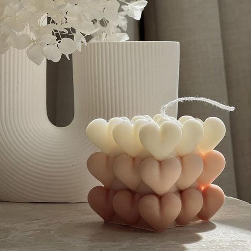 Soap Making Gifts - Liefde Siliconen Kaars Schimmel Diy Handgemaakte