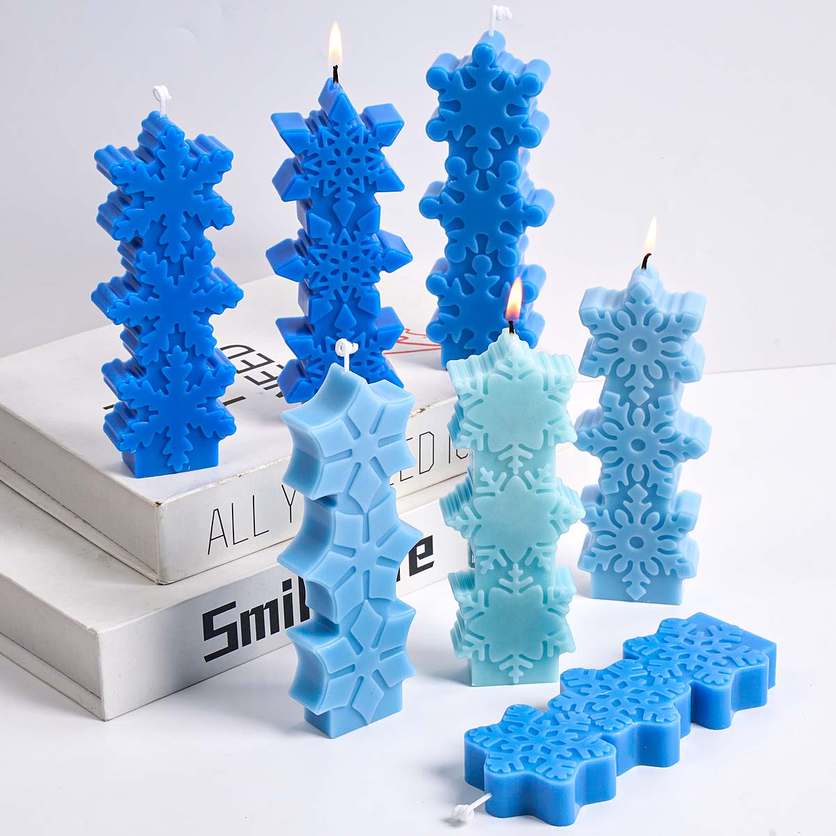 Kerst Sneeuwvlok Kaars Schimme - Soap Making Gifts recensie en prijs