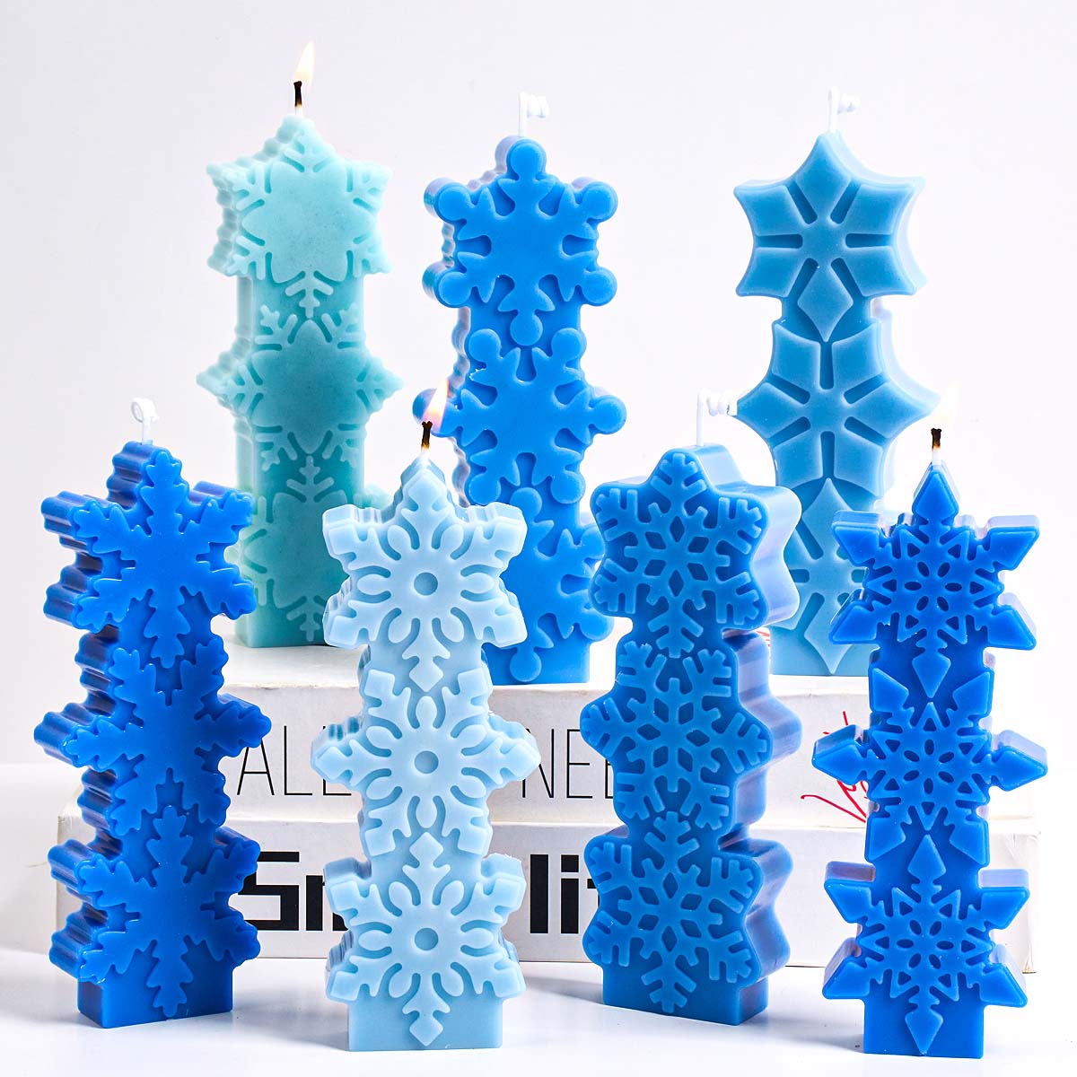 Kerst Sneeuwvlok Kaars Schimme - Soap Making Gifts recensie en prijs