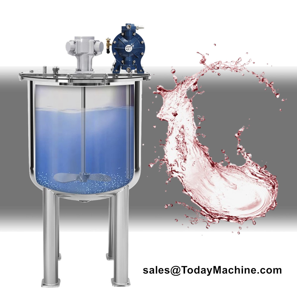 Roestvrijstalen mengtank met m - Soap Making Ins recensie en prijs