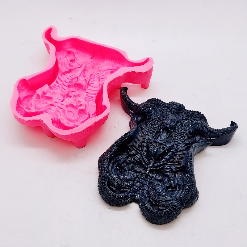 Monster Skull Siliconen Kaars  - Soap Making Gifts recensie en prijs