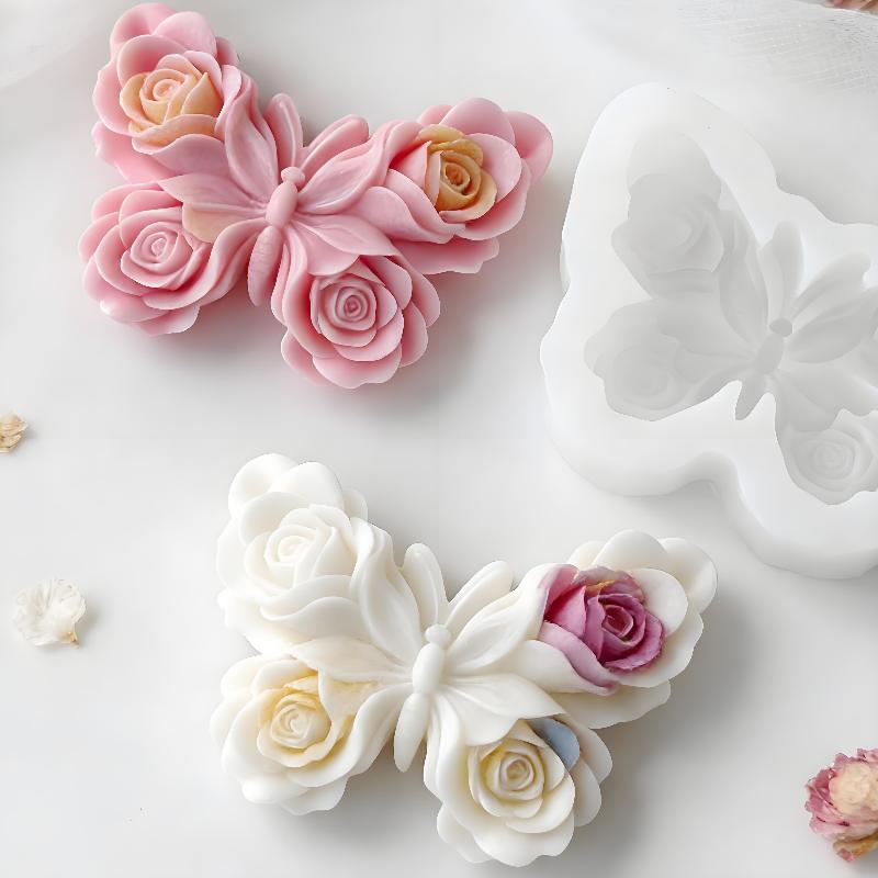 DIY Rose Butterfly Form silico - Soap Making Ins recensie en prijs