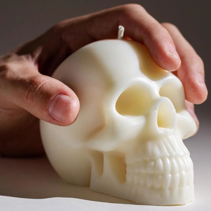 3d Schedel Siliconen Kaars Mal - Soap Making Gifts recensie en prijs