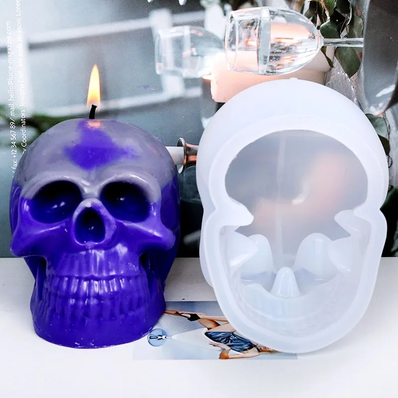3d Schedel Siliconen Kaars Mal - Soap Making Gifts recensie en prijs